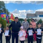 Награждение самых активных в учебе и спорте